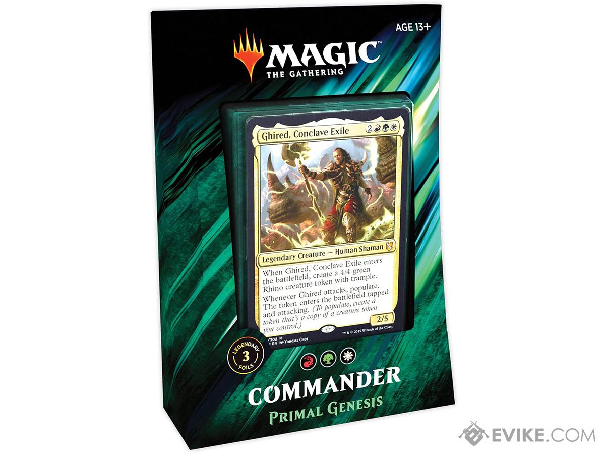 Magic: The Gathering 2019 Commander Deck (Model: Primal Genesis)