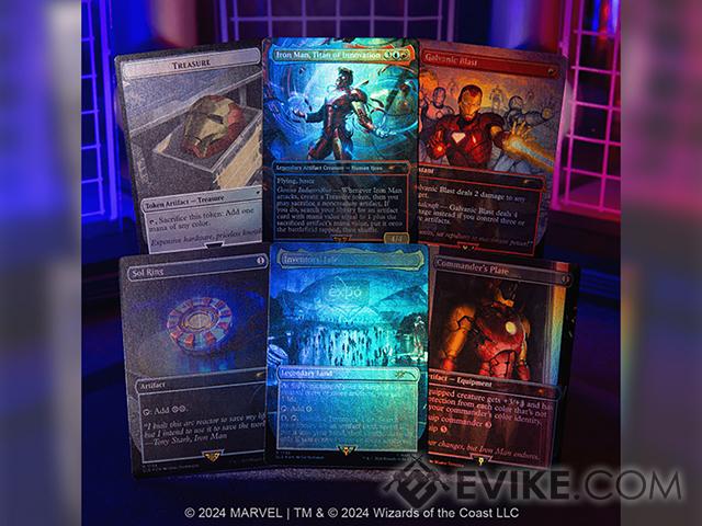 Magic: The Gathering Secret Lair: Marvel Exclusive Playing Cards (Model: Iron Man / Foil)