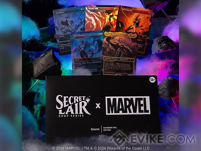 Magic: The Gathering Secret Lair: Marvel Exclusive Playing Cards (Model: Storm / Foil)