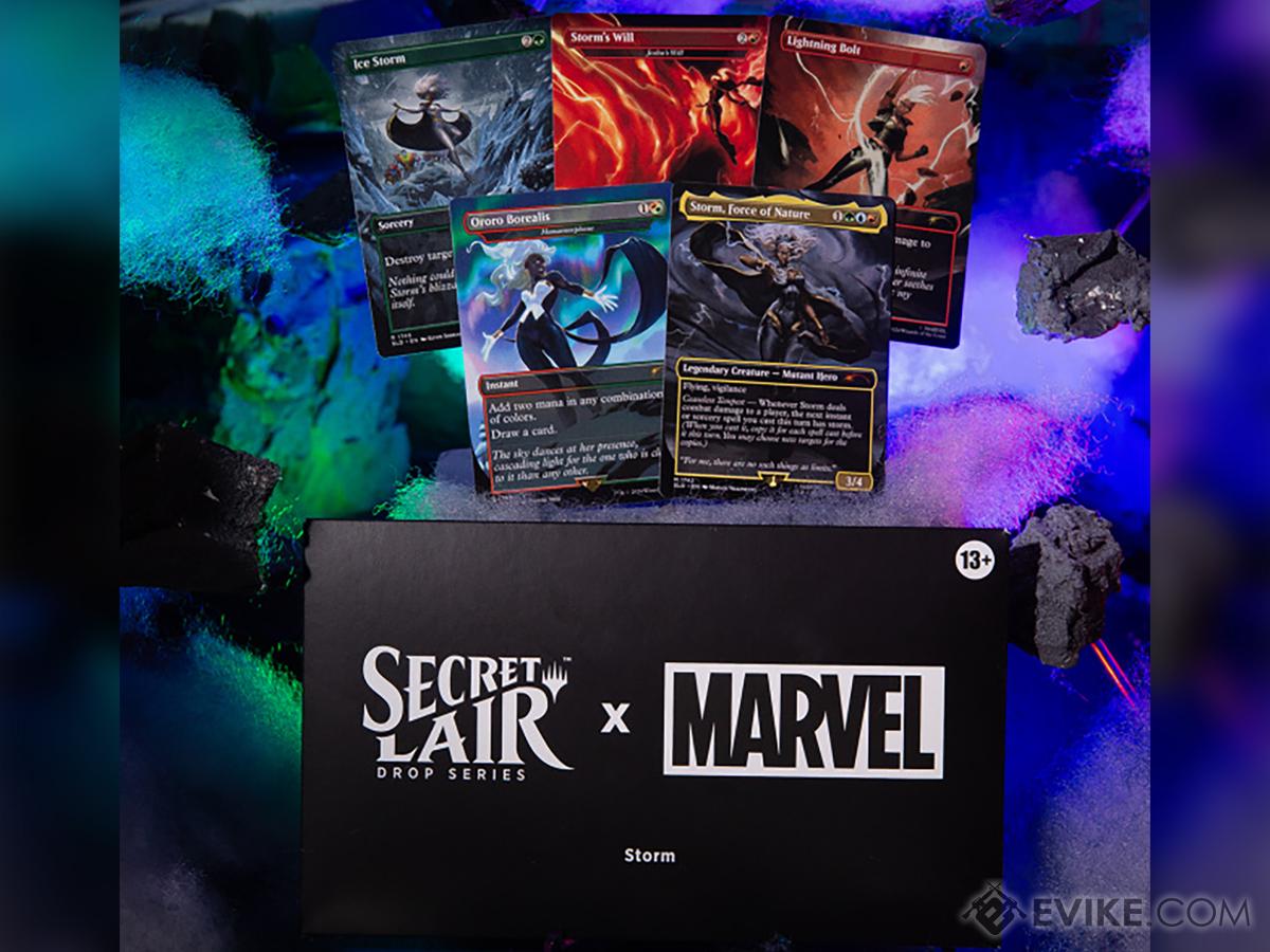 Magic: The Gathering Secret Lair: Marvel Exclusive Playing Cards (Model: Storm / Non Foil)