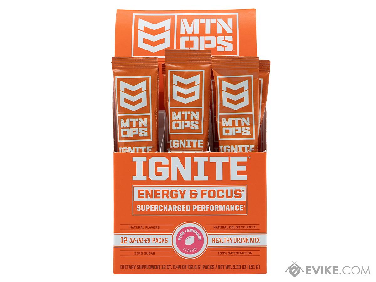 MTN OPS Ignite Drink Mix (Flavor: Pink Lemonade / Single Serving)