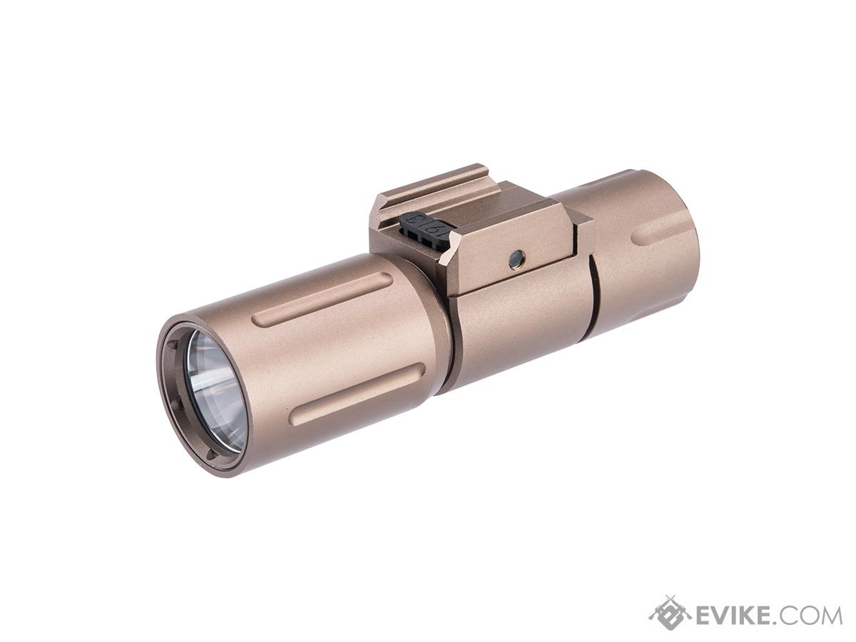 Night Evolution PDW350 1000 Lumen Rail-Mounted Weapon Light (Model: Button Cap / Dark Earth)