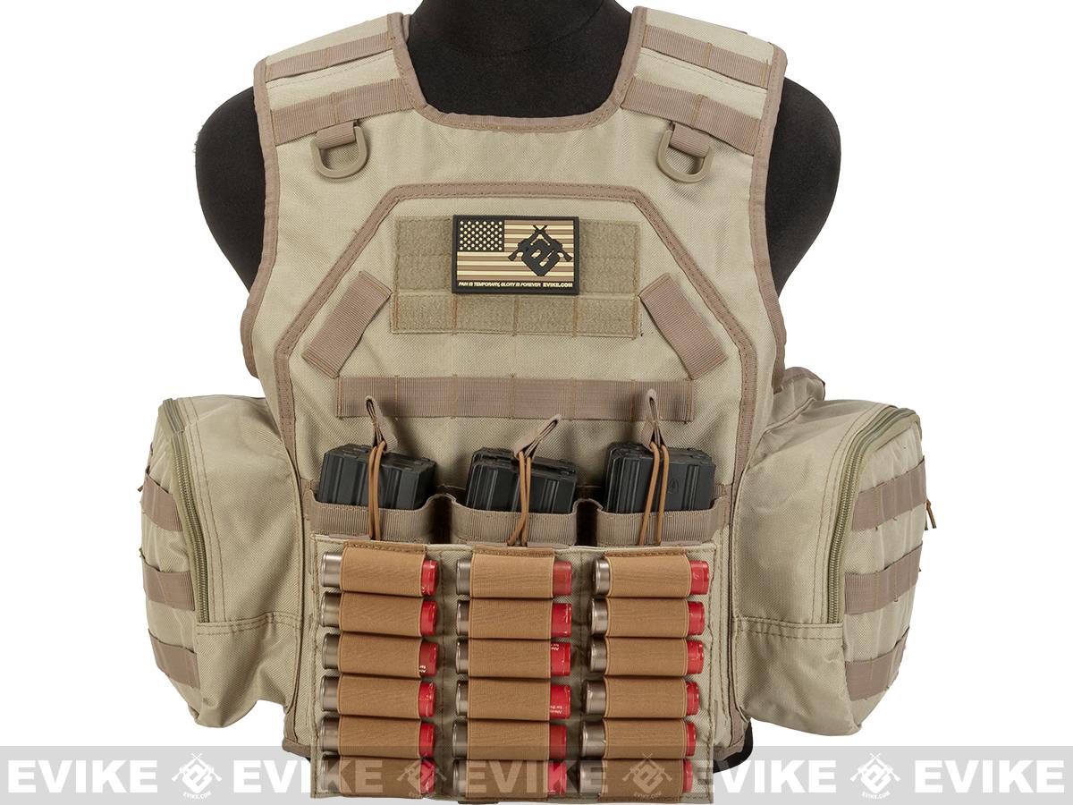 Matrix MTS Commando / Infantry Ammo Vest (Color: Tan), Tactical Gear ...