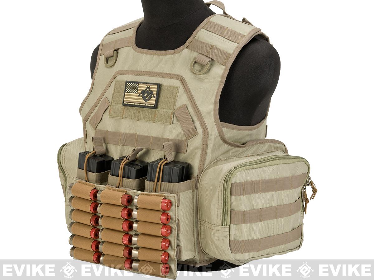 Matrix MTS Commando / Infantry Ammo Vest - Tan, Tactical Gear/Apparel ...