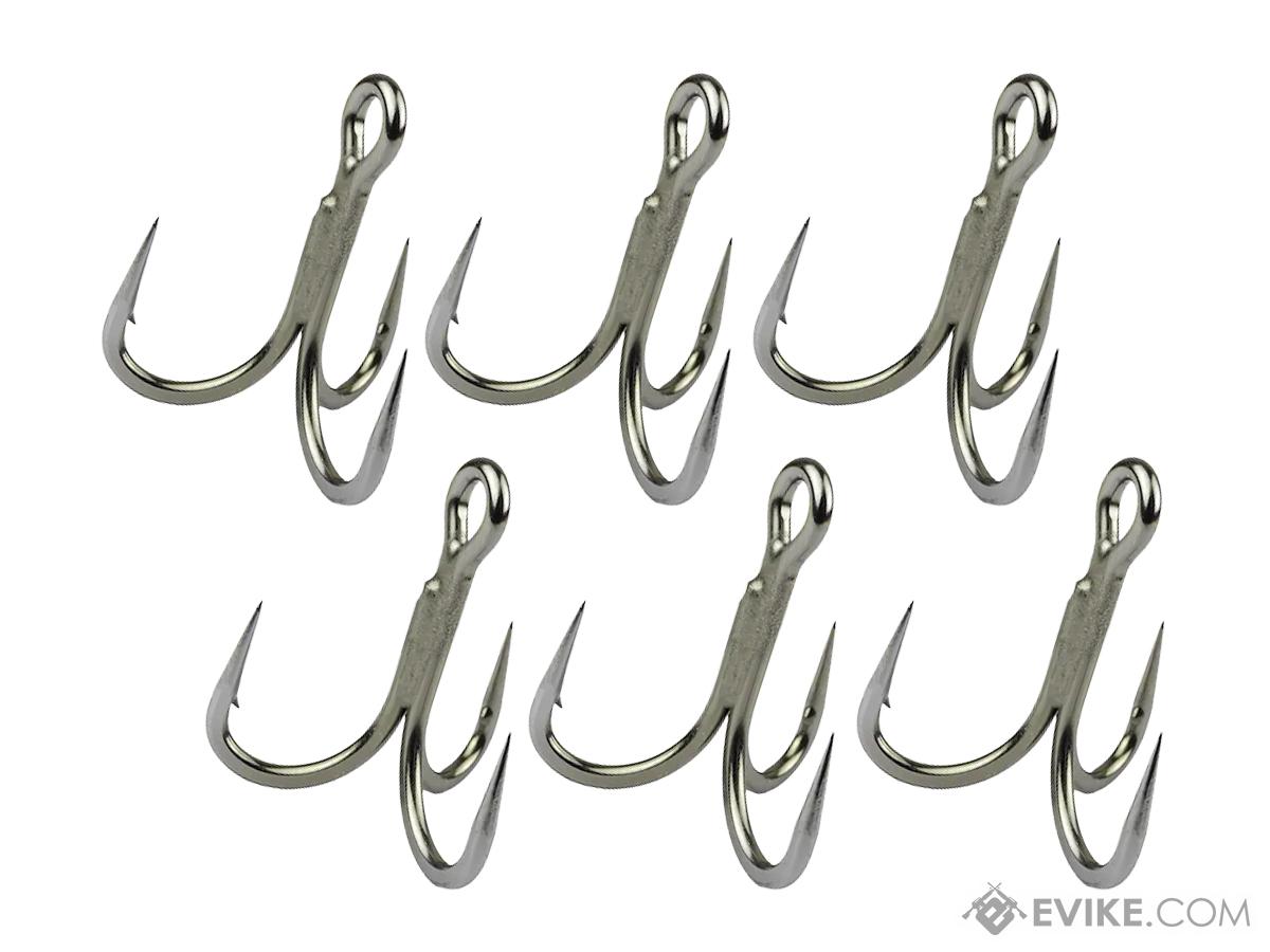 Mustad 5X Strong JAW-LOK In-line Treble Fishing Hook (Size: 5/0), MORE,  Fishing, Hooks & Weights -  Airsoft Superstore
