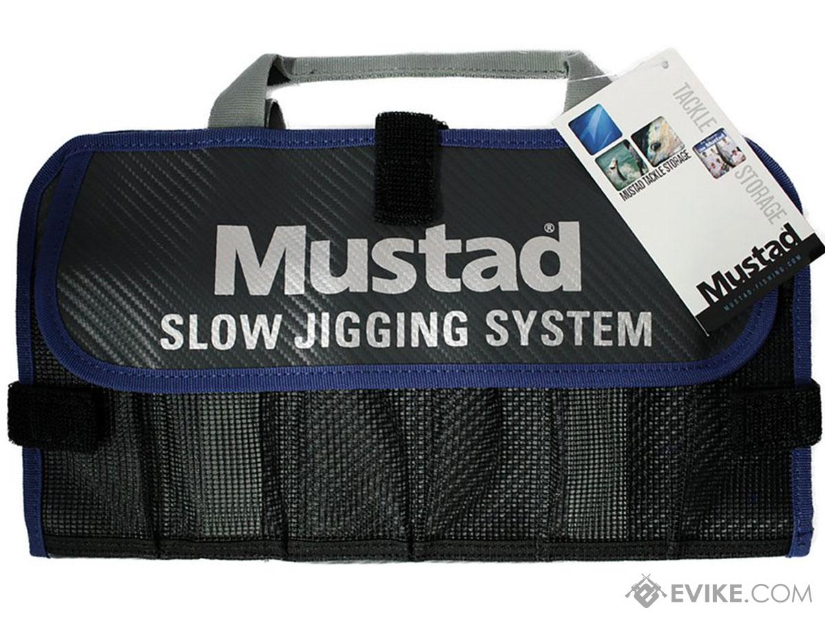 Mustad Jig Bag / Binder (Color: Dark Grey & Blue / Small), MORE