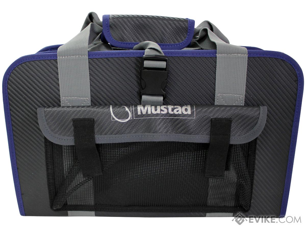 Mustad Jig Bag / Binder (Color: Dark Grey & Blue / Large), MORE