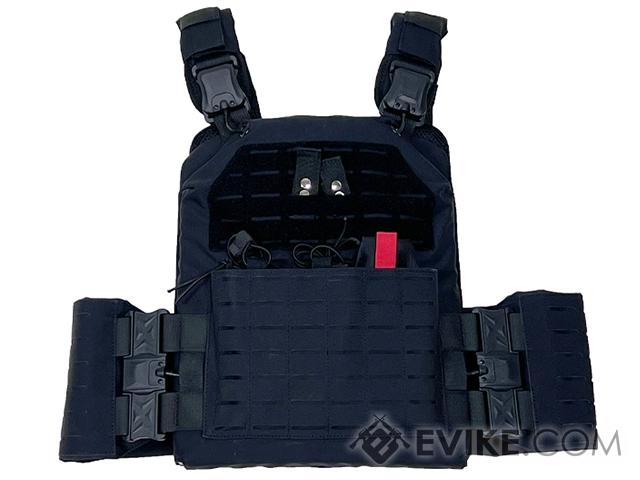 NcSTAR Quick-Release Laser Cut Plate Carrier (Color: Black / 10x12)