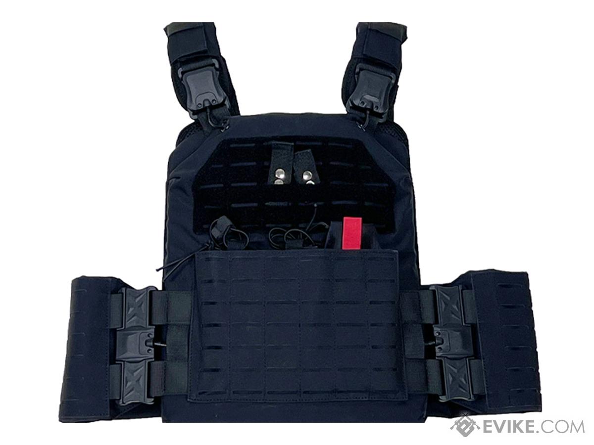 NcSTAR Quick-Release Laser Cut Plate Carrier (Color: Black / 11x14)