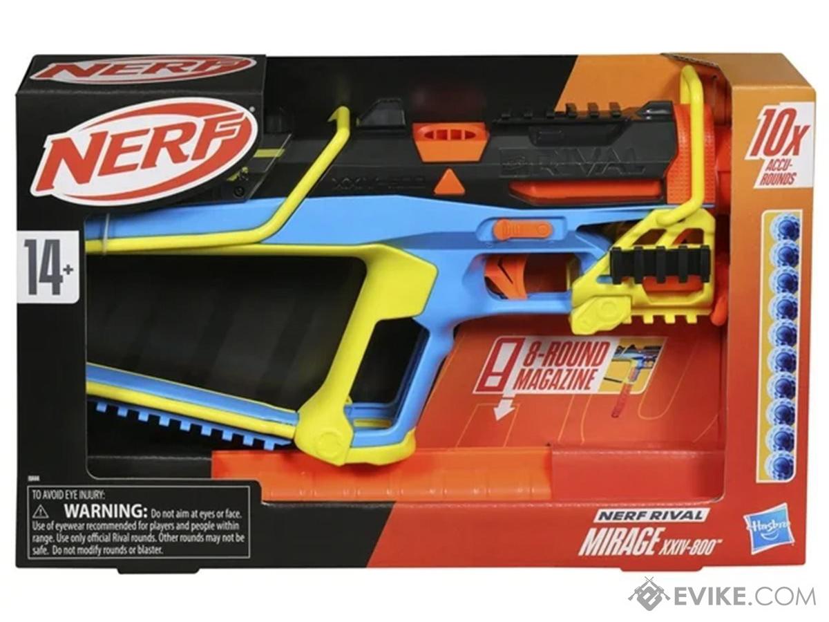 Nerf Rival Mirage XXIV-800 Ball Blaster, MORE, Foam Dart Blasters ...