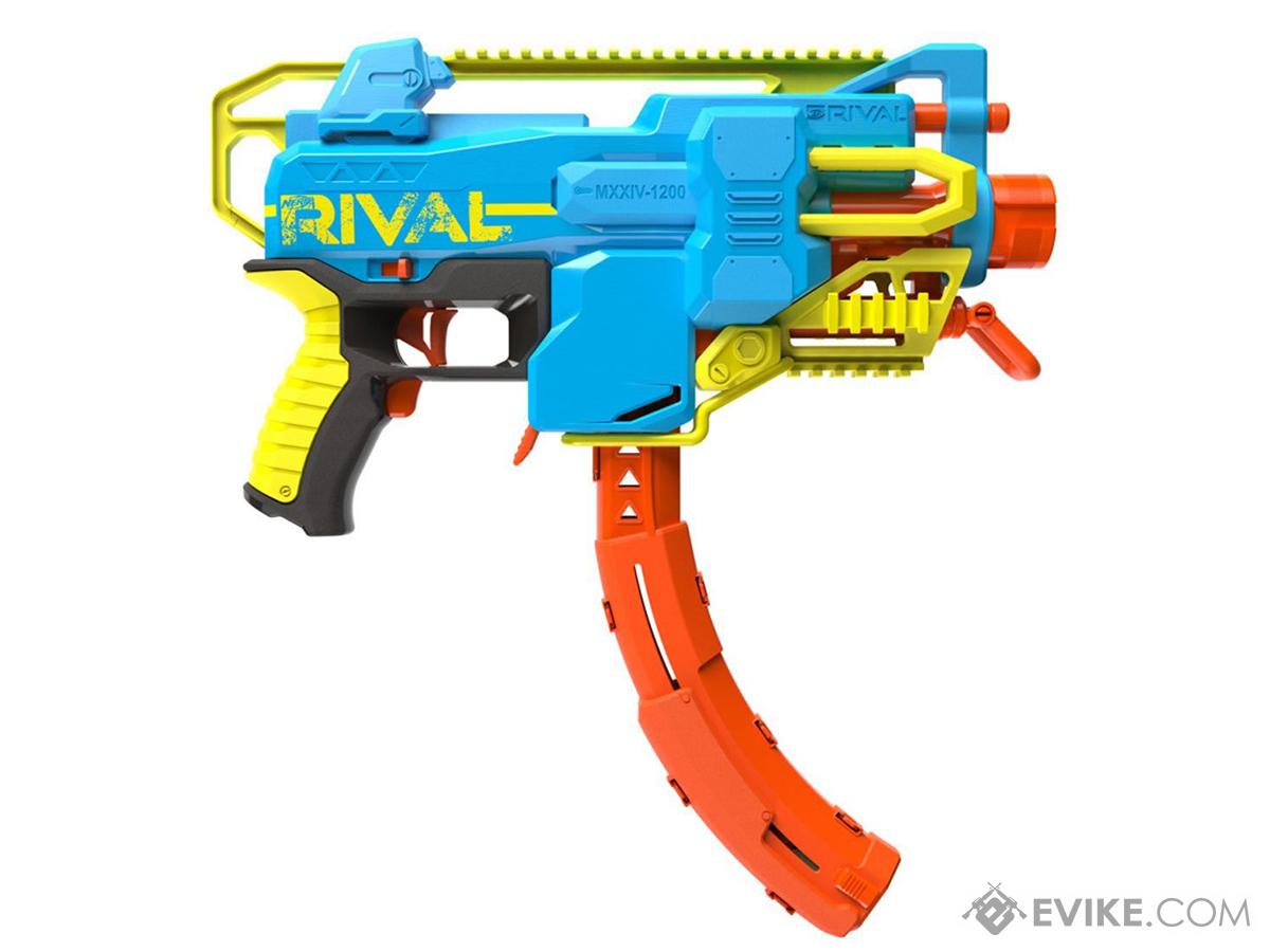 Nerf Rival Challenger MXXIV-1200 Motorized Ball Blaster, MORE, Foam ...