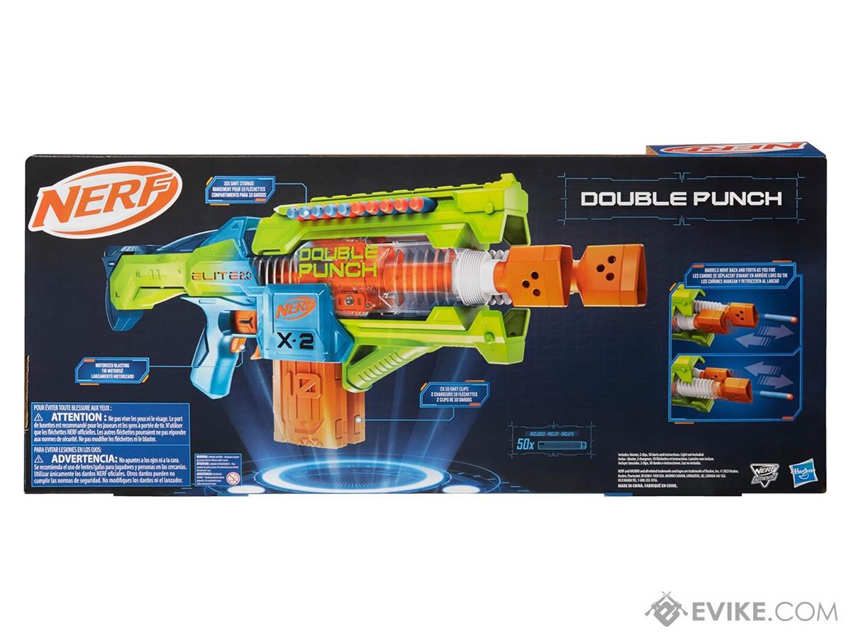 The NERF ELITE 2.0 DOUBLE PUNCH is the BEST EVER. 