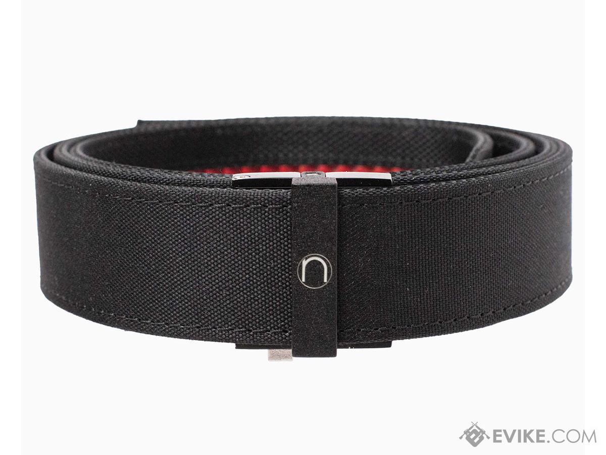 NexBelt PreciseFit 1.5 Strap EDC Belt (Model: Thin Bar / Black)