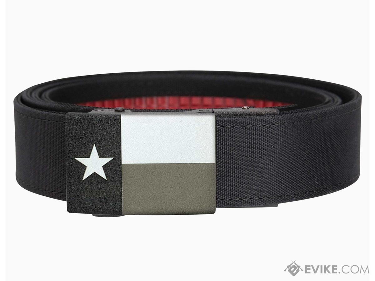 NexBelt PreciseFit 1.5 Strap EDC Belt (Model: Texas Guardian / Black)