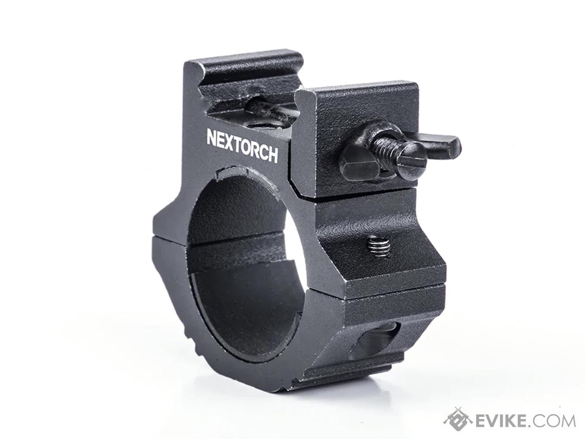 Night Master Fully Adjustable Scope Mount Set in Black