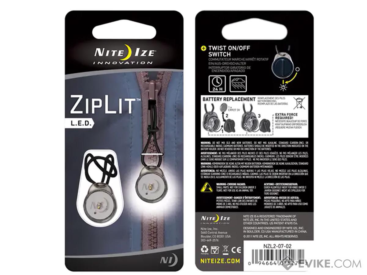 Nite Ize ZipLit LED Zipper Pull (Model: Pack of 2)