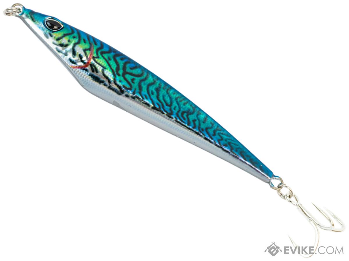 Nomad Design Ridgeback Long Cast Fish Lure (Color: Silver Green Mackerel / 60g)