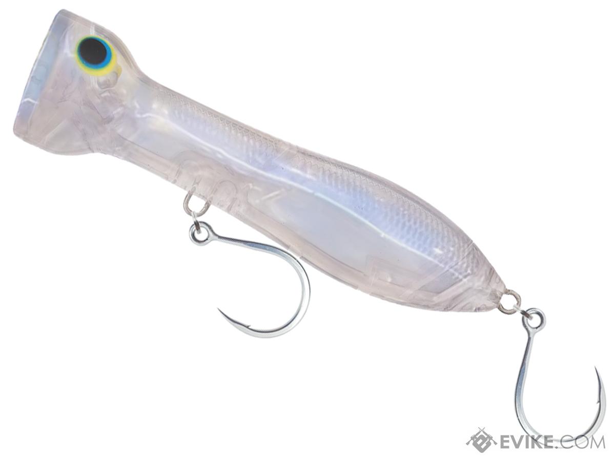 Nomad Design Chug Norris Popping Fishing Lure (Color: Clear / 120)