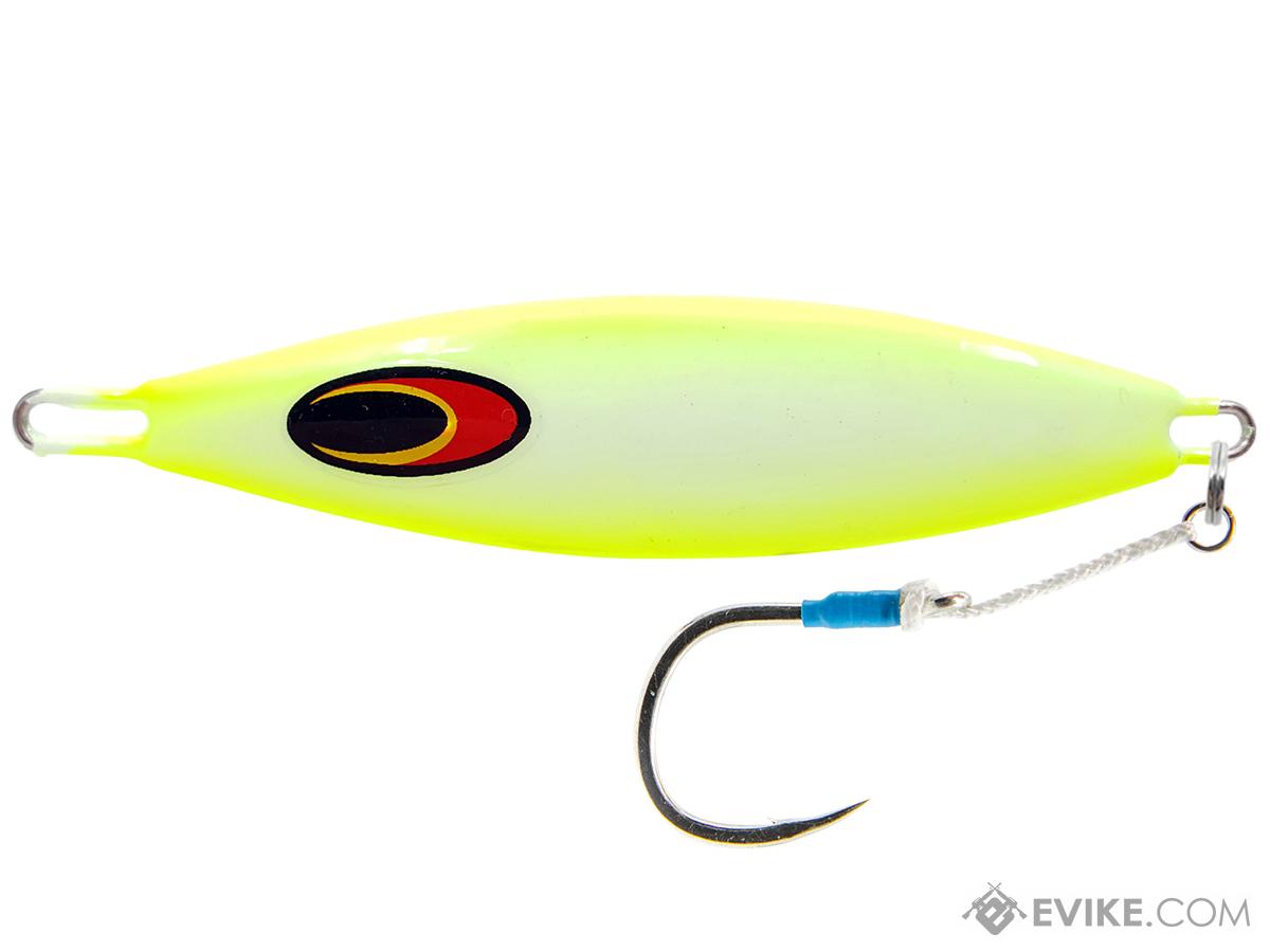 Nomad Design The Buffalo Slow Pitch Fishing Jig (Color: Chartreuse White  Glow / 320g)