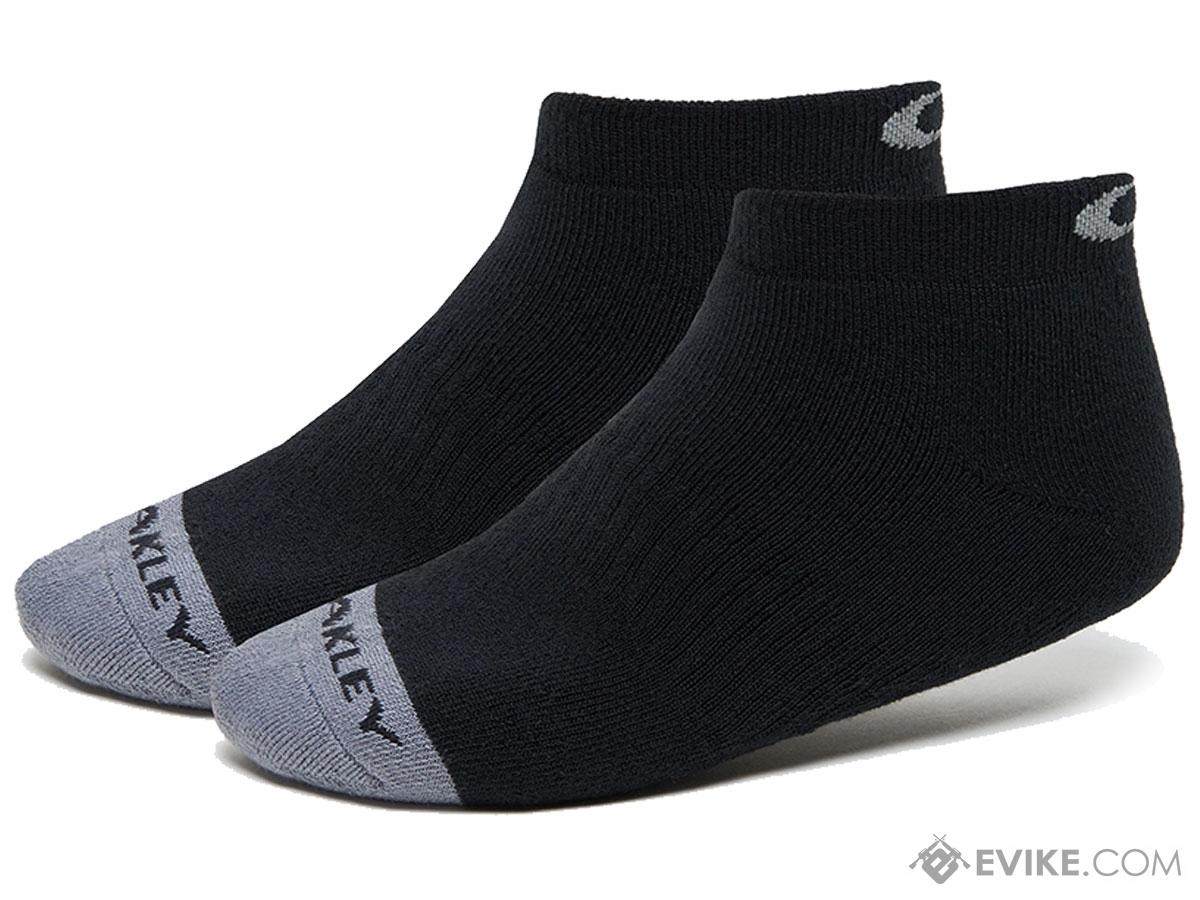 Oakley Performance Basic No Show Socks - Pack of 5 (Color: Black / Large)