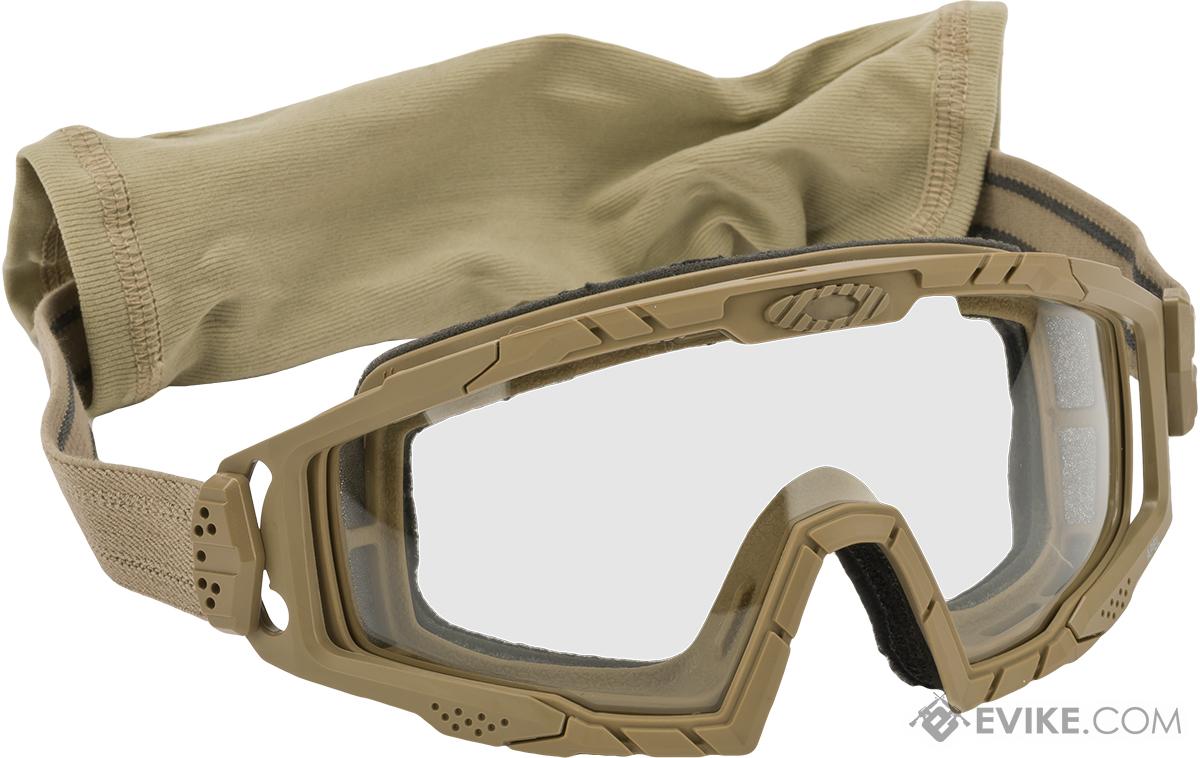 Oakley SI Ballistic Goggle  (Color: Terrain Tan / Grey), Tactical  Gear/Apparel, Eye Protection & Eyewear, Goggles  Airsoft  Superstore