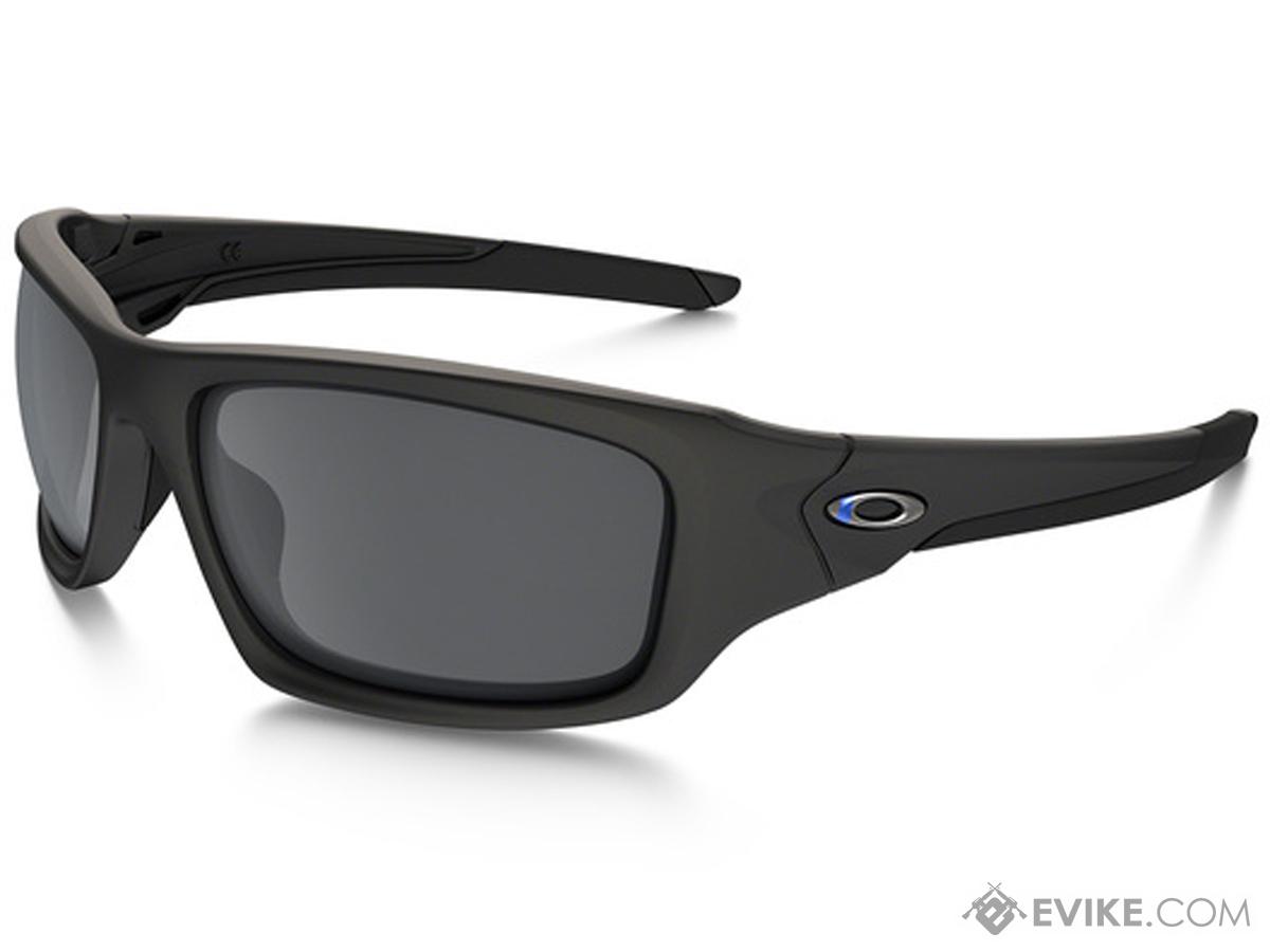 Oakley SI Valve Thin Blue Line w/ Black Iridium Lens