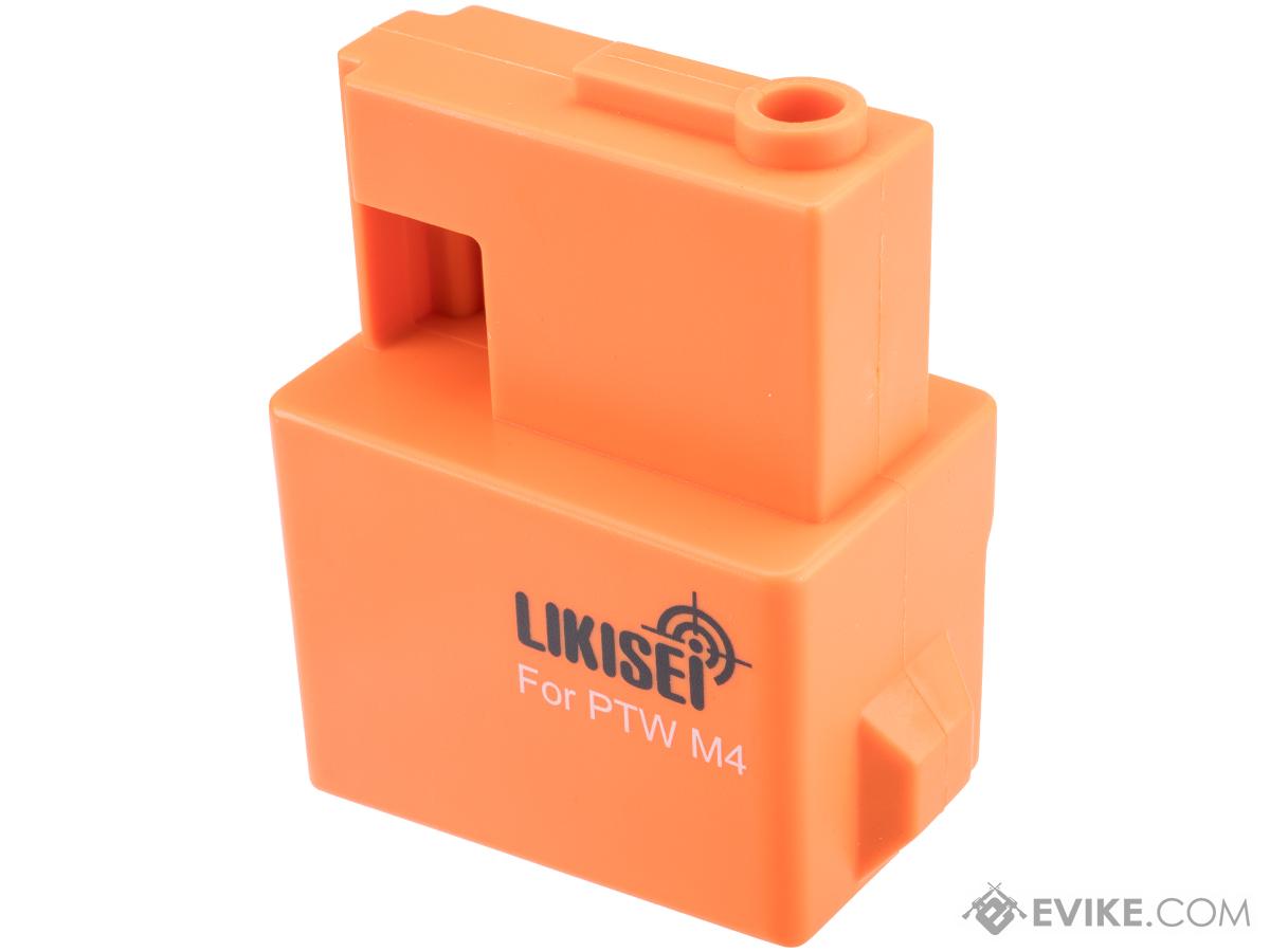 Likisei Odin M12 Sidewinder Adapter for Airsoft Magazines (Color: Orange / PTW-M4)