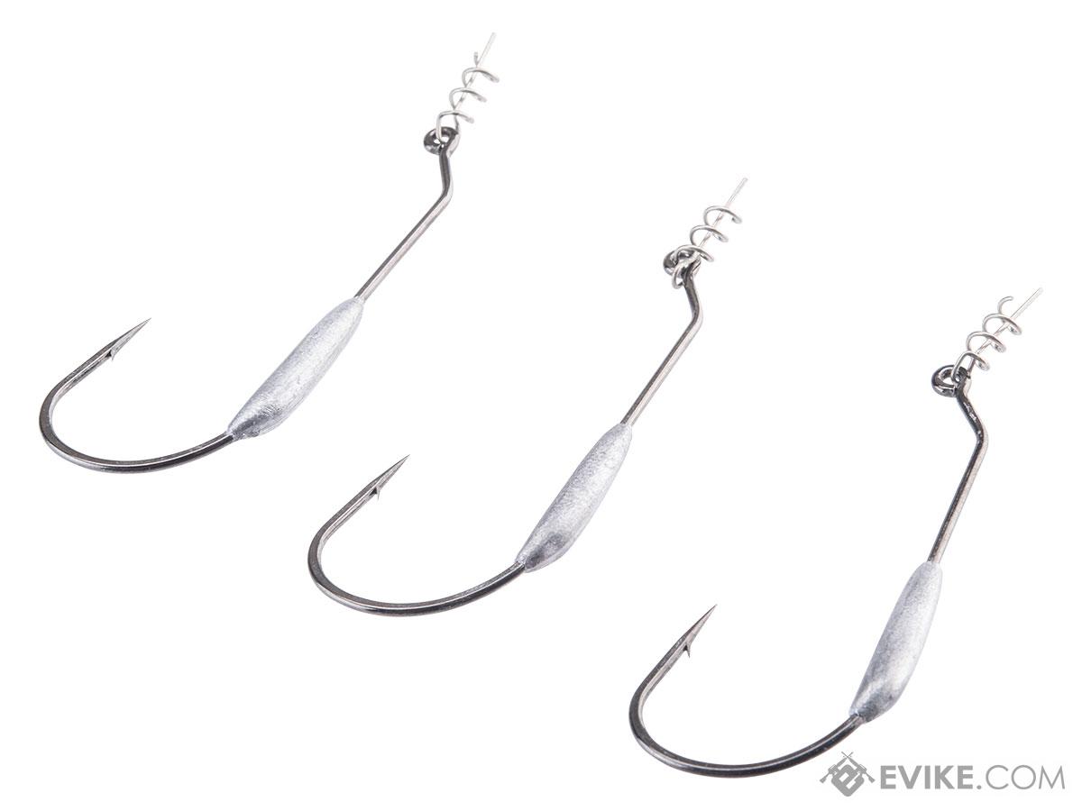 Owner Hooks Weighted Twistlock Light Fishing Hooks (Size: 5/0-3