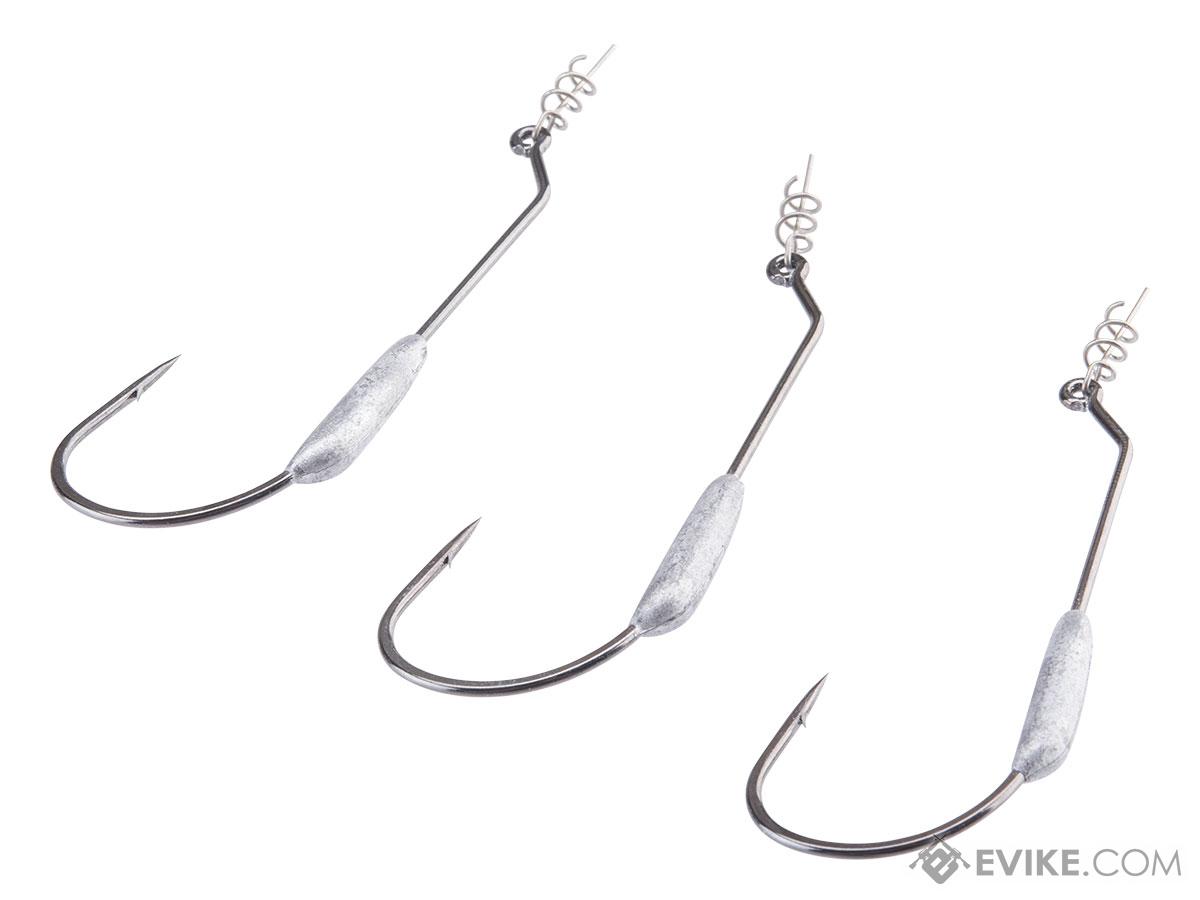 Owner Hooks Weighted Twistlock Light Fishing Hooks (Size: 6/0-3/32oz)