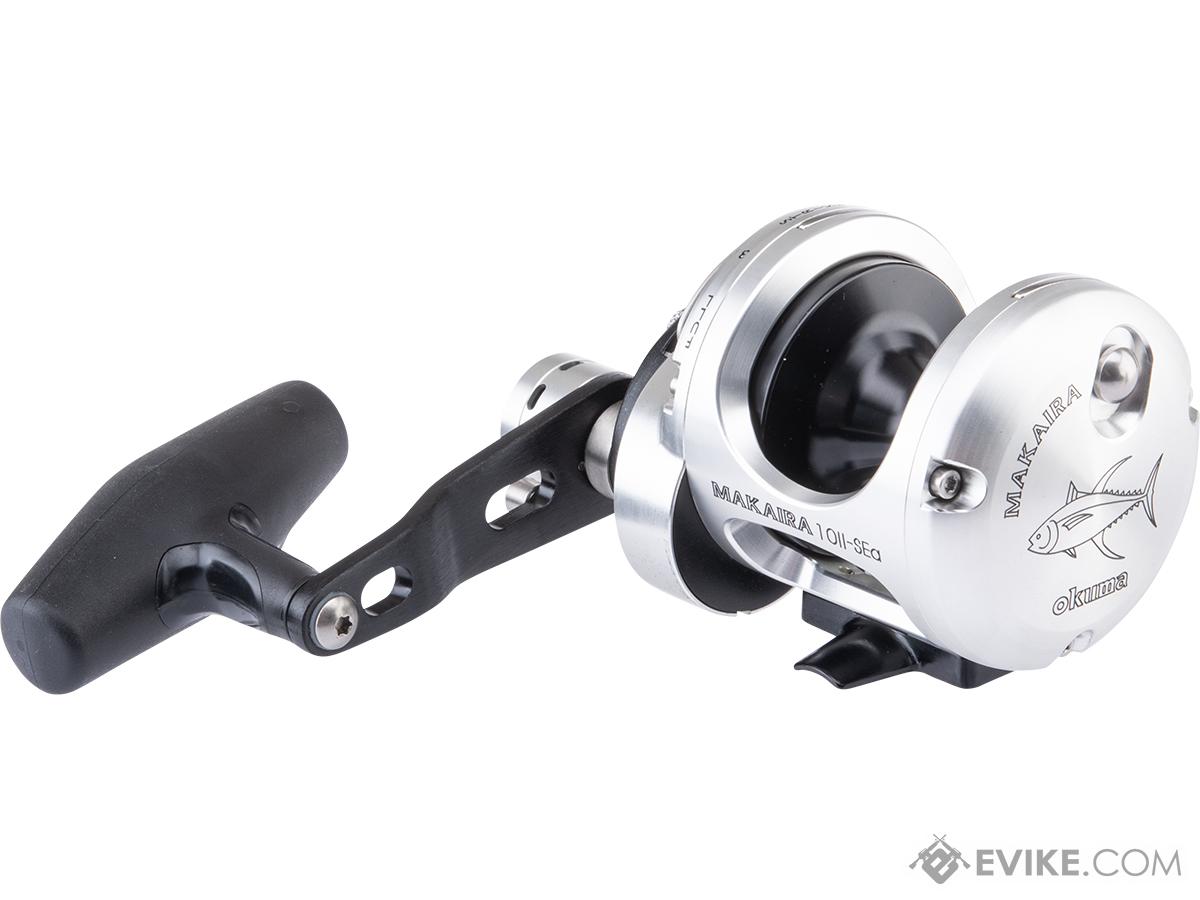 Okuma Fishing Makaira Special Edition SILVER 2-Speed Lever Drag Reel  (Model: MK-10IISEa), MORE, Fishing, Reels -  Airsoft Superstore