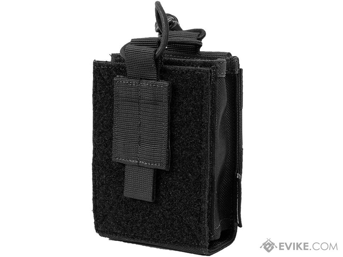 OneTigris Tactical Adjustable Radio Holder (Color: Black)