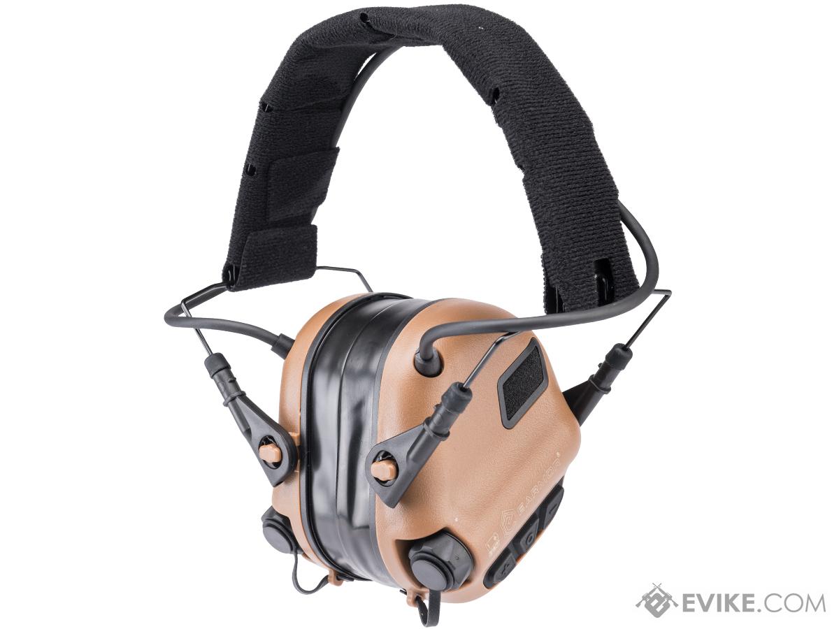 Earmor M31 PLUS Tactical Communication Headset (Color: Coyote Brown)