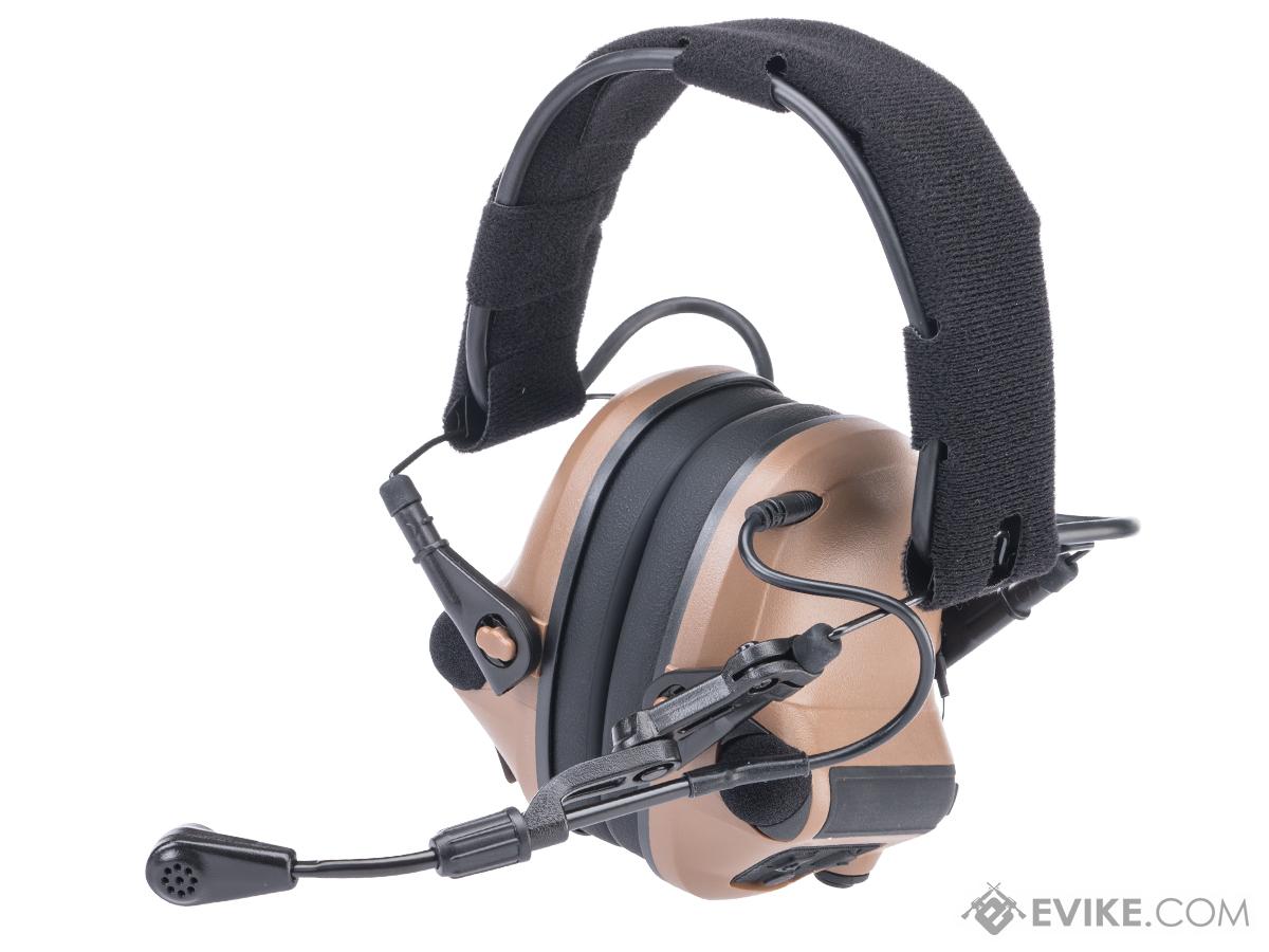 Earmor M33 Milpro Flagship Bluetooth Communications Headset (Color: Coyote Brown)