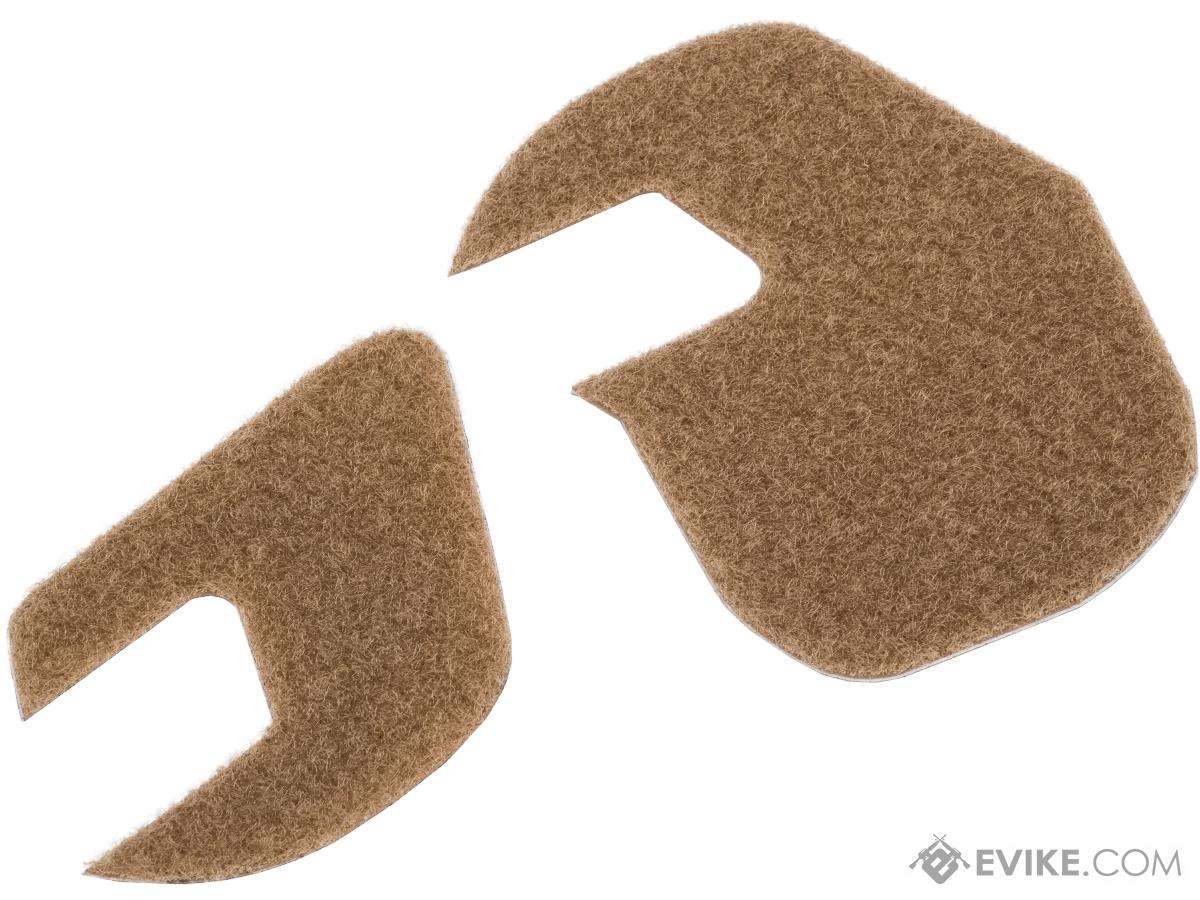 Earmor Hook-and-Loop Stick-On Panels for M31/M32 Headsets (Color: Tan)