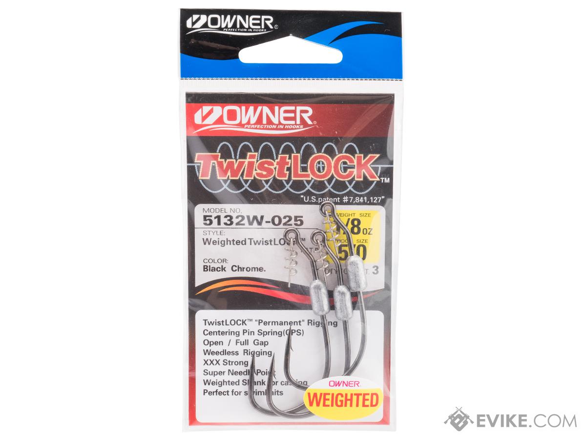 Owner 5132W Weighted TwistLOCK 3X with Centering-Pin Spring (CPS