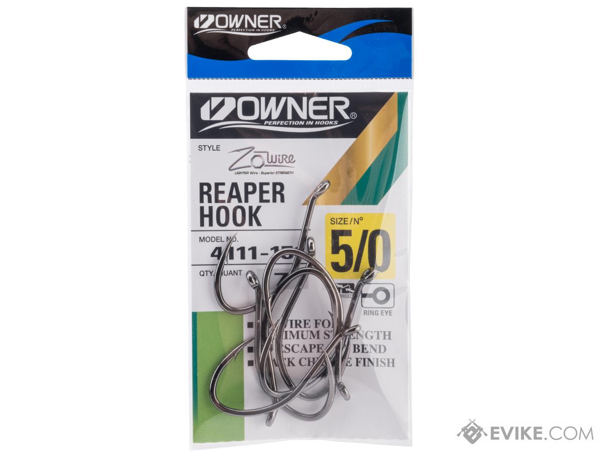 Owner Hooks Reaper Fishing Hook (Size: 5/0 / 7-Pack)