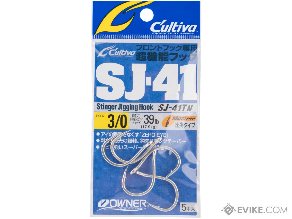 Owner Hooks Cultiva Stinger Jigging Fishing Hooks (Size: 3/0)