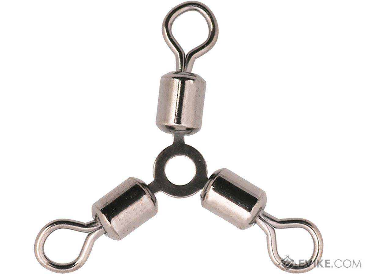 Owner Pro Parts - Stainless Steel w/ Black Chrome 3 Way Swivel (Size: #8 - 29 lb / 7 Pack)