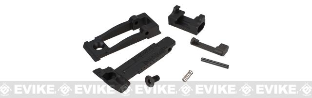 WE-Tech Replacement Rear Sight for P08 Series Airsoft GBB Pistols - Black