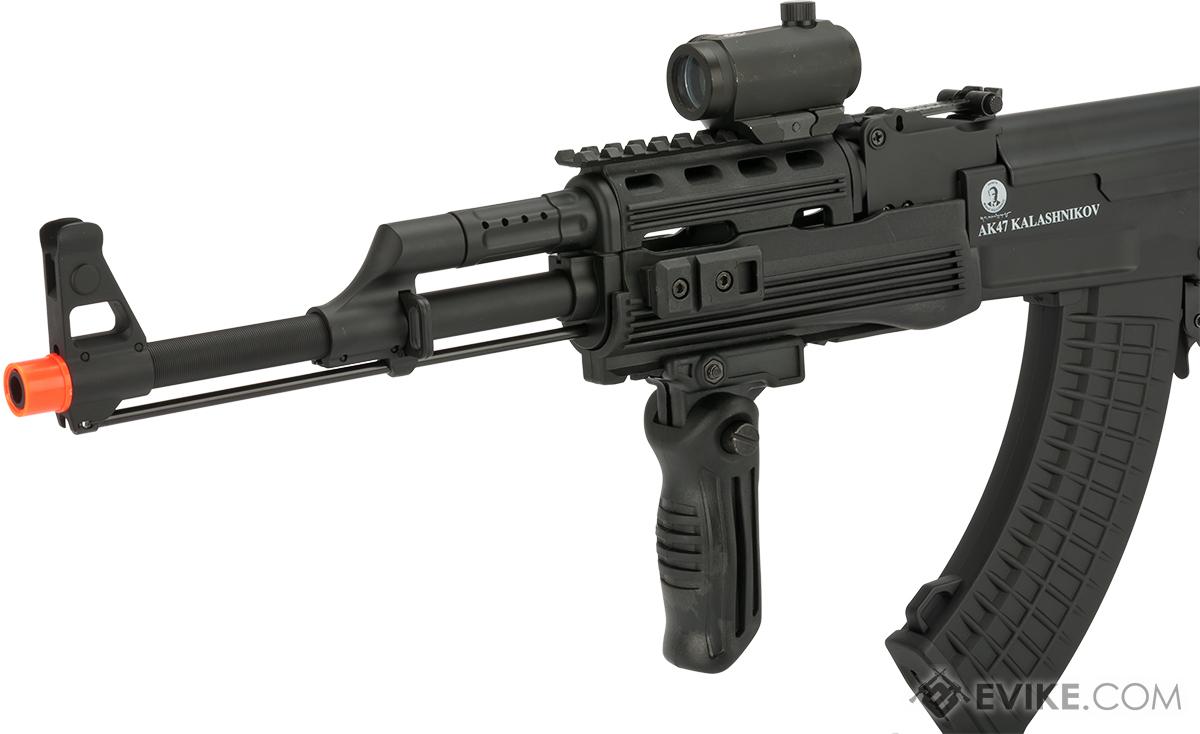 Cybergun Kalashnikov AK47 Tactical Folding Stock AEG Airsoft Rifle Field  Test Review — Replica Airguns Blog