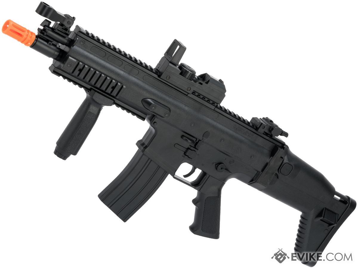 Cybergun FN Herstal Licensed SCAR-L Full Size Entry Level Airsoft AEG Rifle (Color: Black / Gun Only)