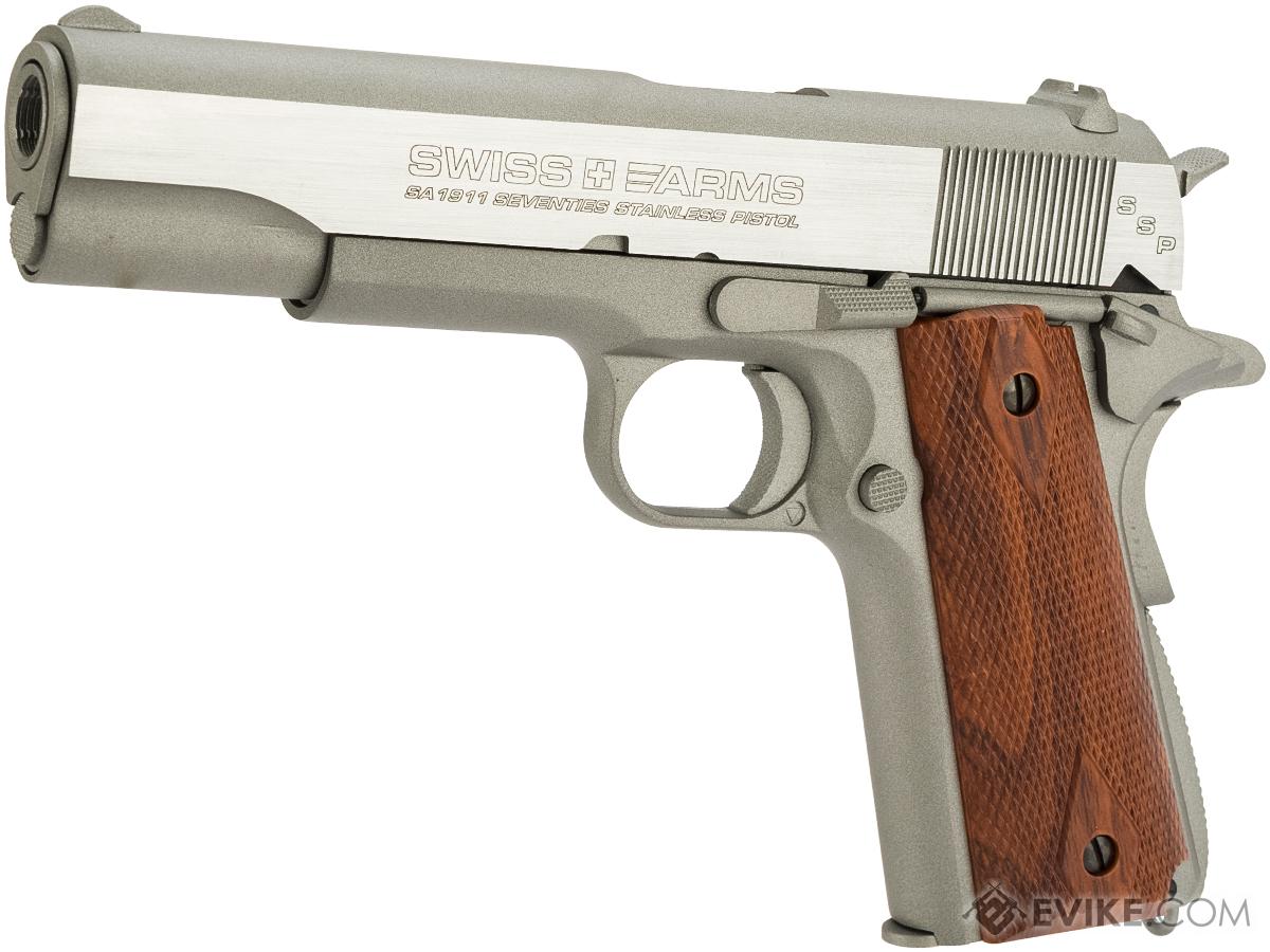 Pistola Balines Co2 Swiss Arms Full Metal 1911 Ss Blowback - Reborn