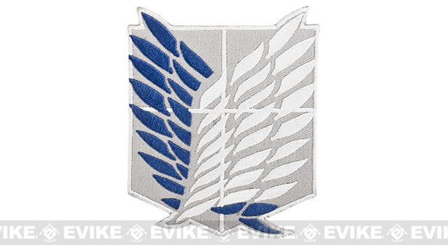 High Quality Embroidered IFF Hook and Loop Patch - Survey Corps