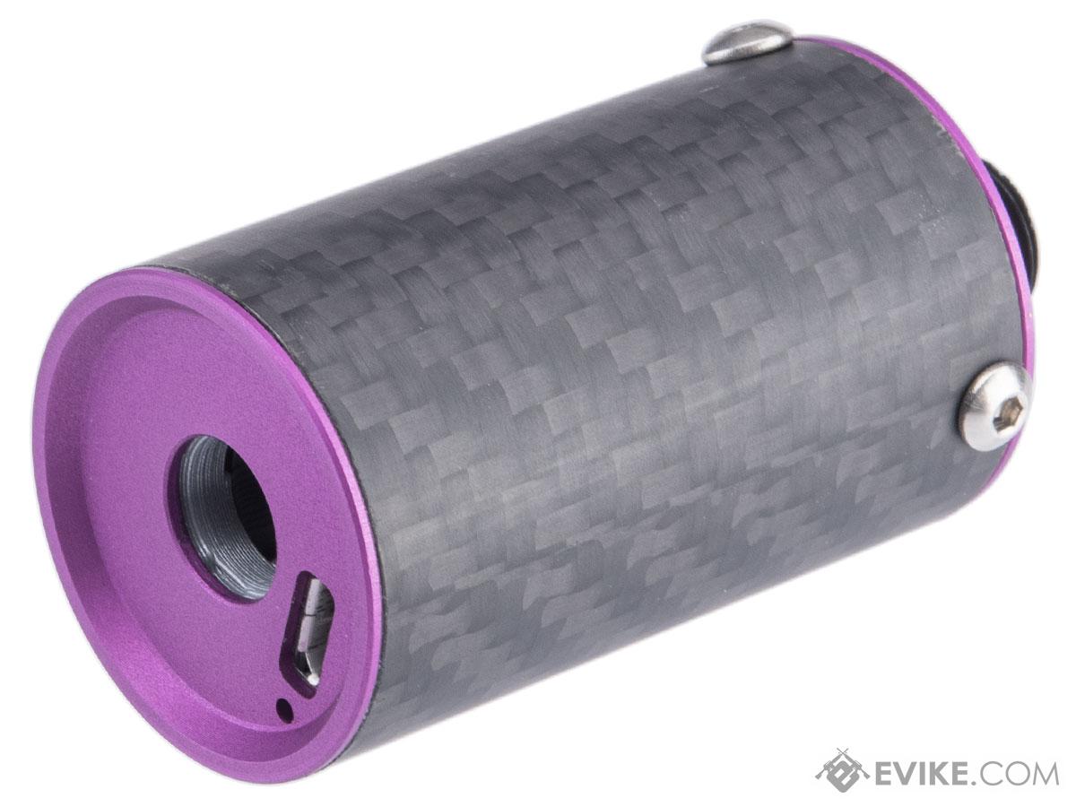 Peeteee Custom Nano Gen 1 Carbon Fiber Rechargeable Tracer Unit (Color: Purple)