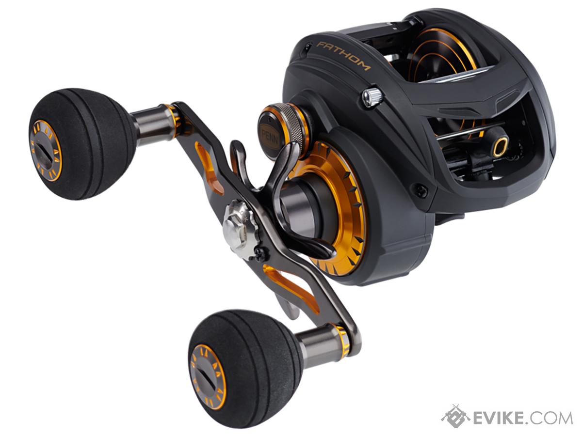 Penn Fathom Low Profile Baitcast Fishing Reel (Model: FTH400LP)