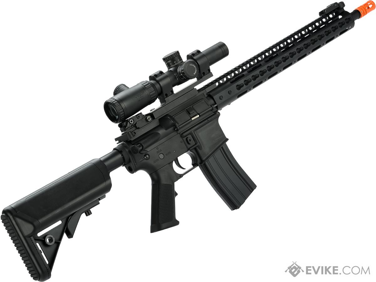 Golden Eagle Polymer M4 Airsoft Aeg With 15 Keymod Handguard