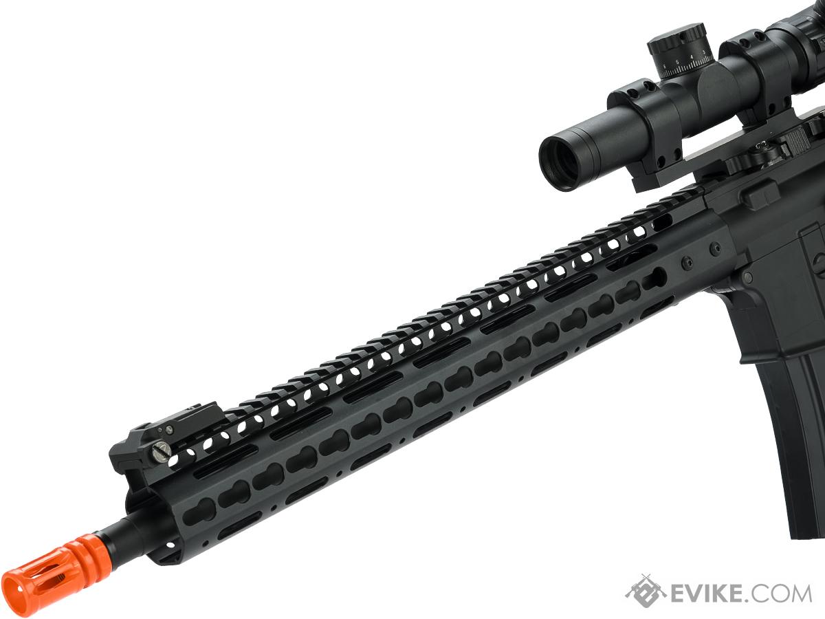 Golden Eagle Polymer M4 Airsoft Aeg With 15 Keymod Handguard