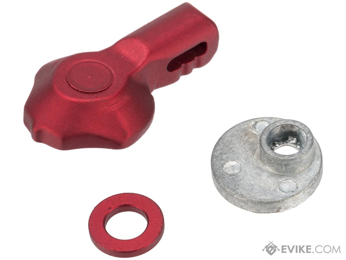 APS Phantom Safety Selector for Airsoft M4/M16 AEGs (Color: Red /  Short Throw)