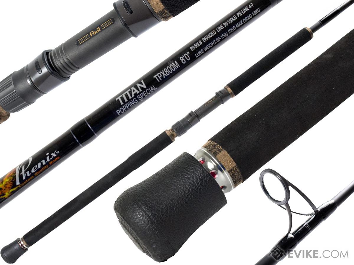 Phenix Rods Black Chrome Spinning Fishing Rods