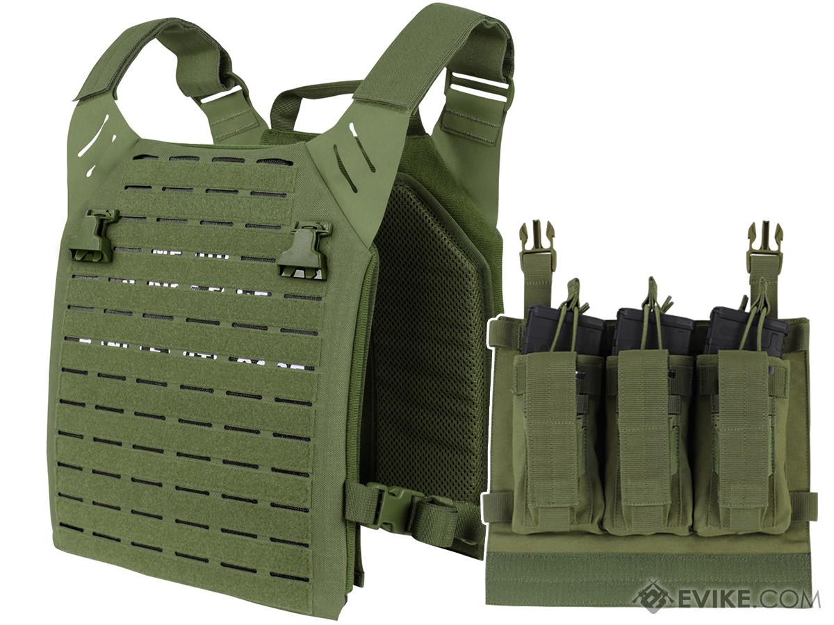 Condor LCS Vanquish Armor System (Color: Olive Drab / Add Kangaroo Magazine Panel)